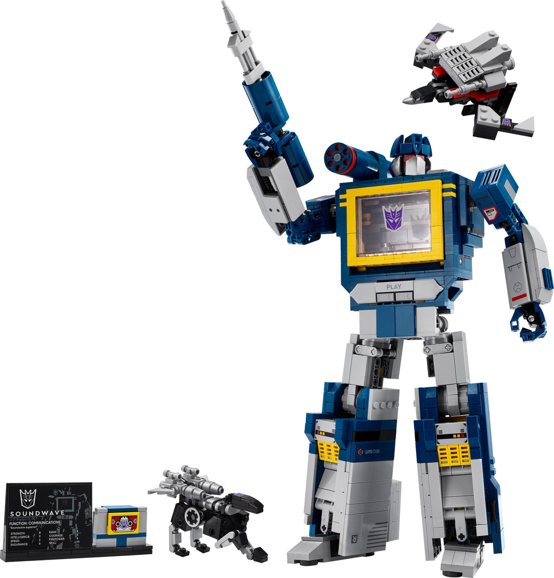 LEGO Icons: Transformers: Soundwave