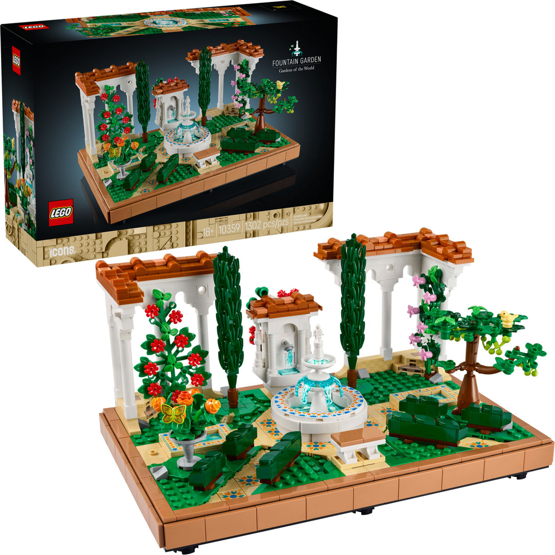 LEGO Icons: Fountain Garden