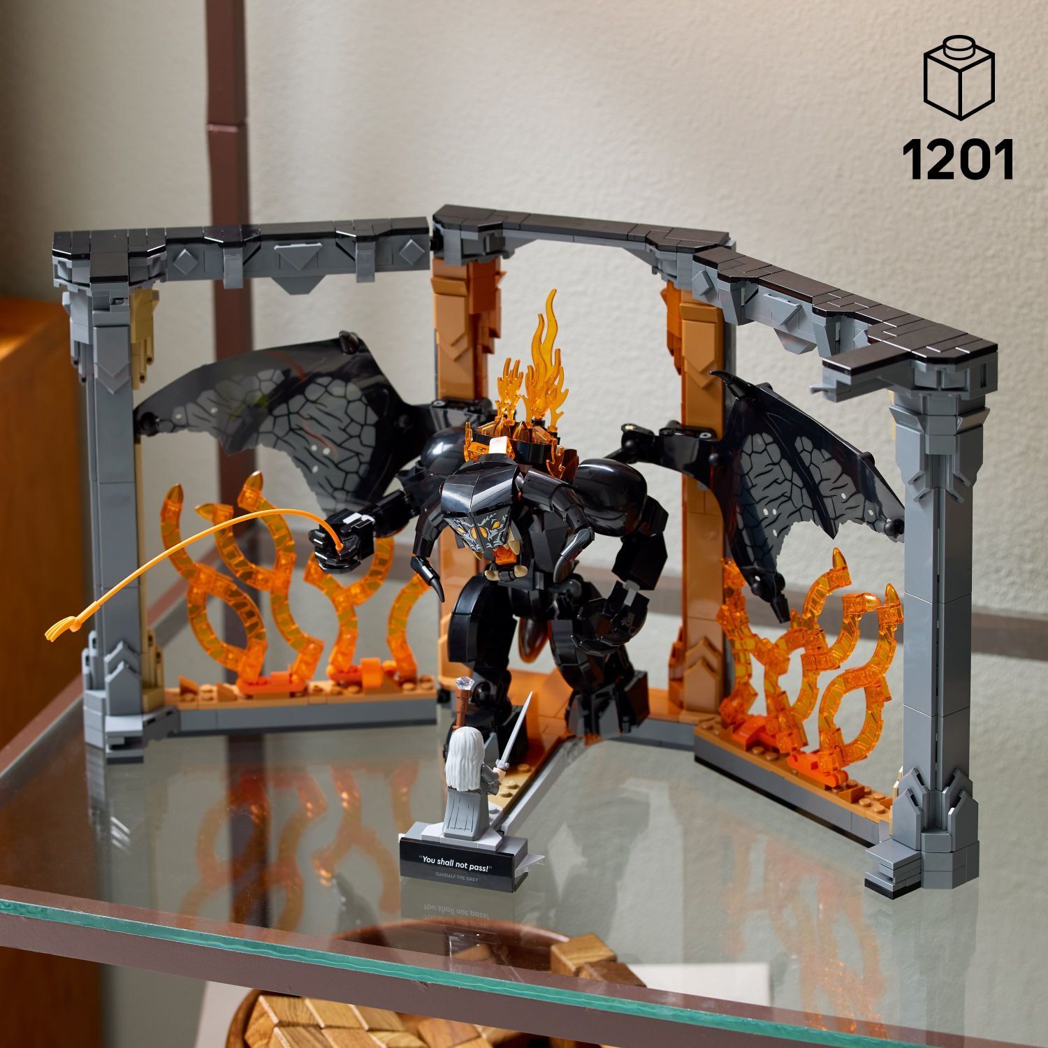 LEGO® Icons Lord of the Rings Balrog Book Nook – Stevenson's Toys