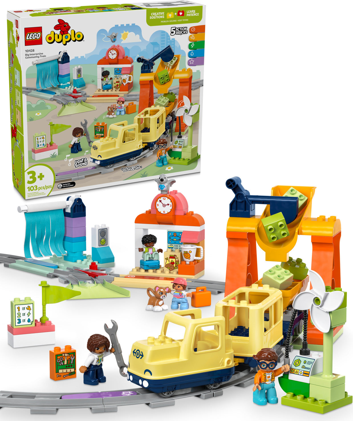 LEGO® DUPLO: Big Interactive Community Train – Stevenson's Toys