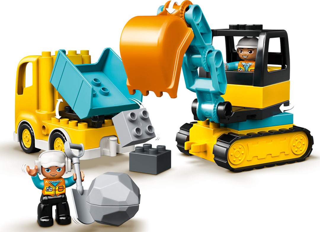 LEGO® DUPLO® Truck & Tracked Excavator