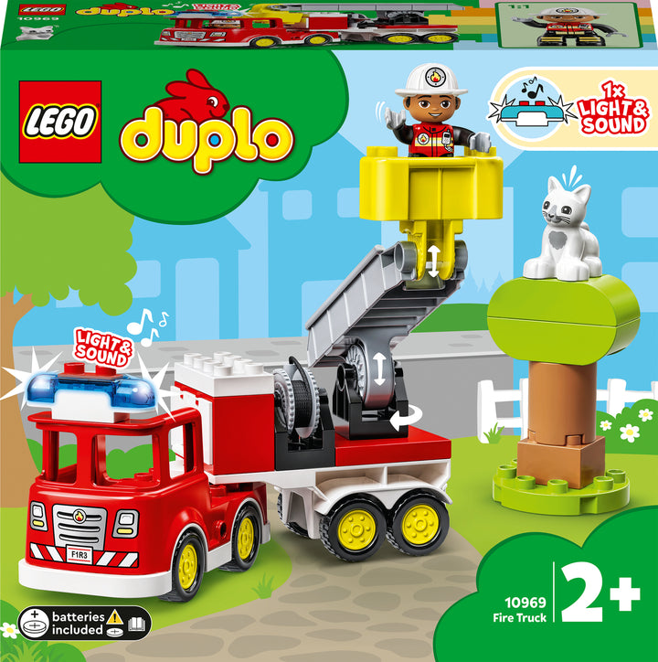 LEGO® DUPLO® Town Fire Engine, Toddlers Toy