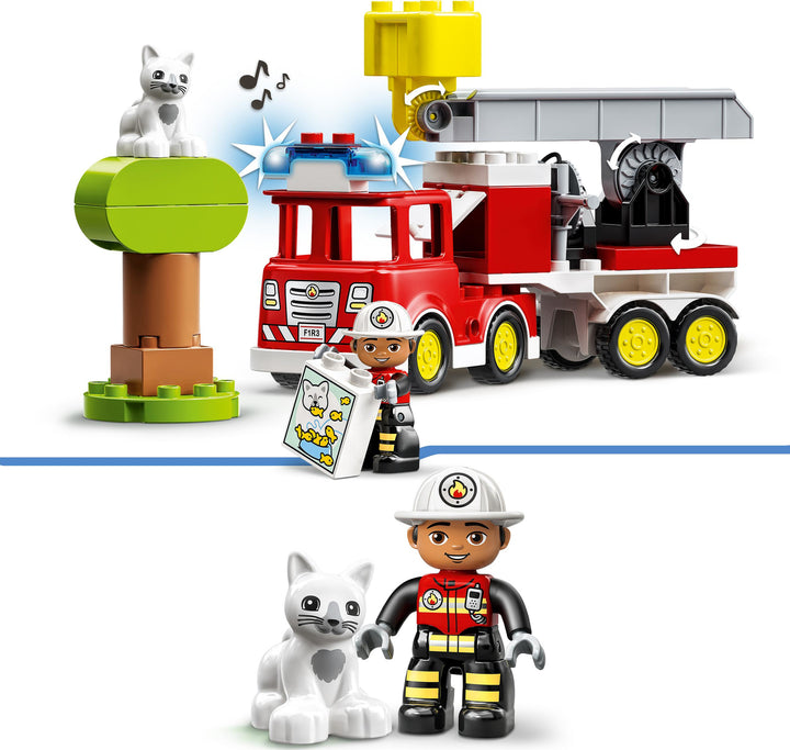 LEGO® DUPLO® Town Fire Engine, Toddlers Toy