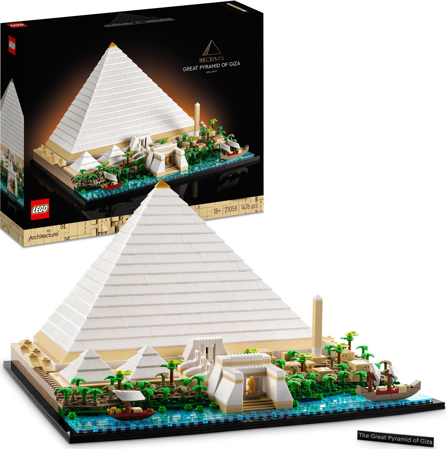 LEGO® Architecture Great Pyramid of Giza Set – Stevenson's Toys