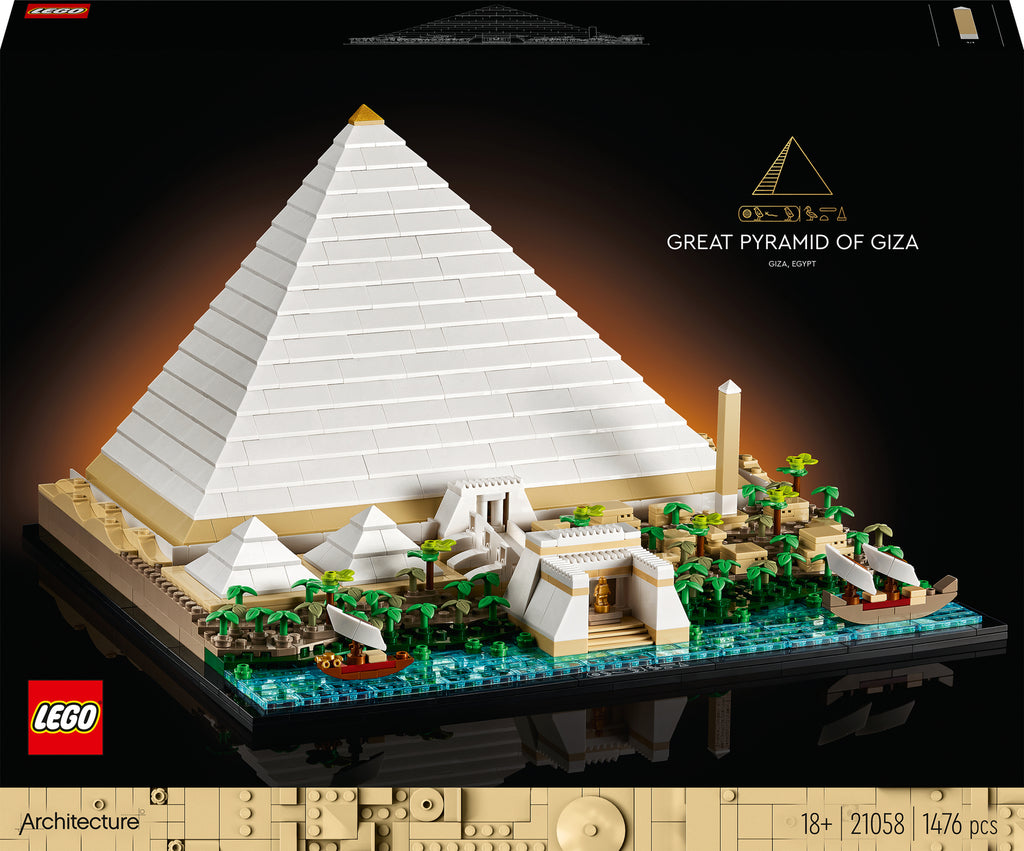 LEGO® Architecture Great Pyramid of Giza Set – Stevenson's Toys