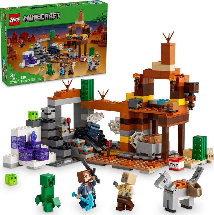 LEGO Minecraft: The Badlands Mineshaft