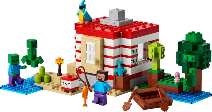 LEGO Minecraft: The TNT Jungle House