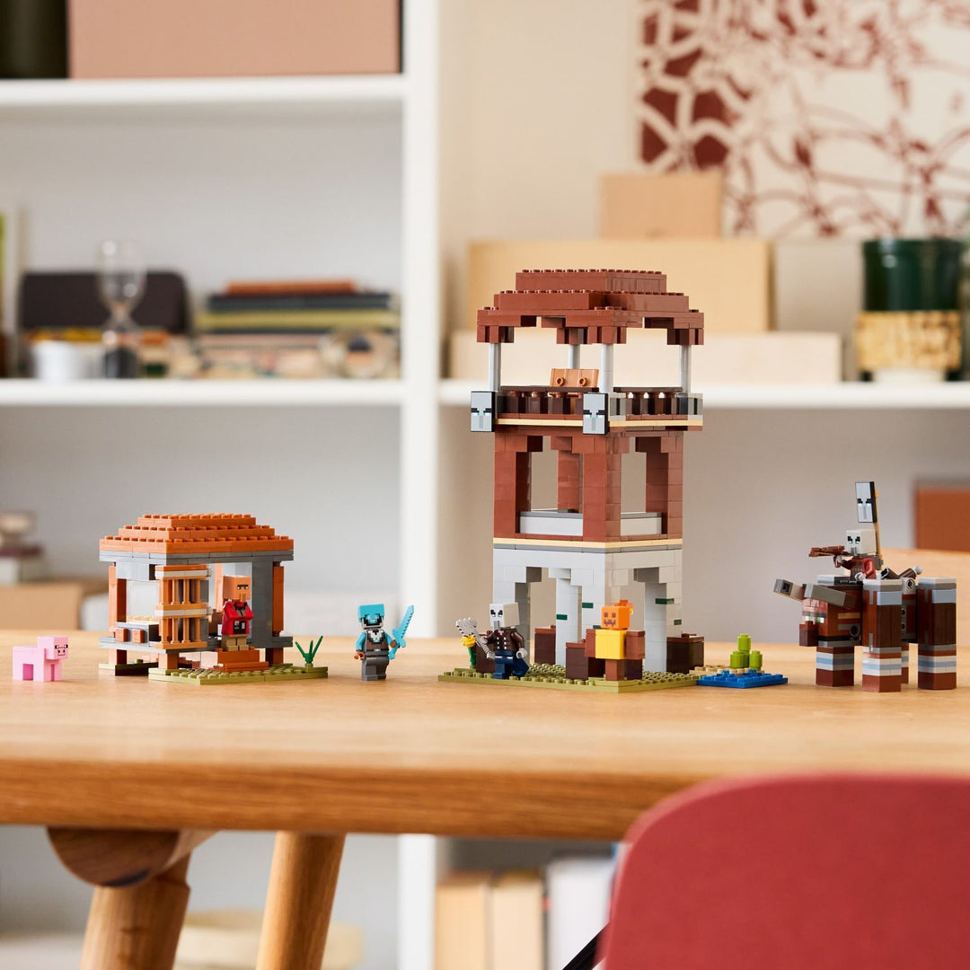 LEGO Minecraft: The Pillager Outpost and Ravager