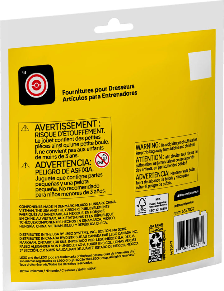 LEGO® Pokémon Trainer Supplies
