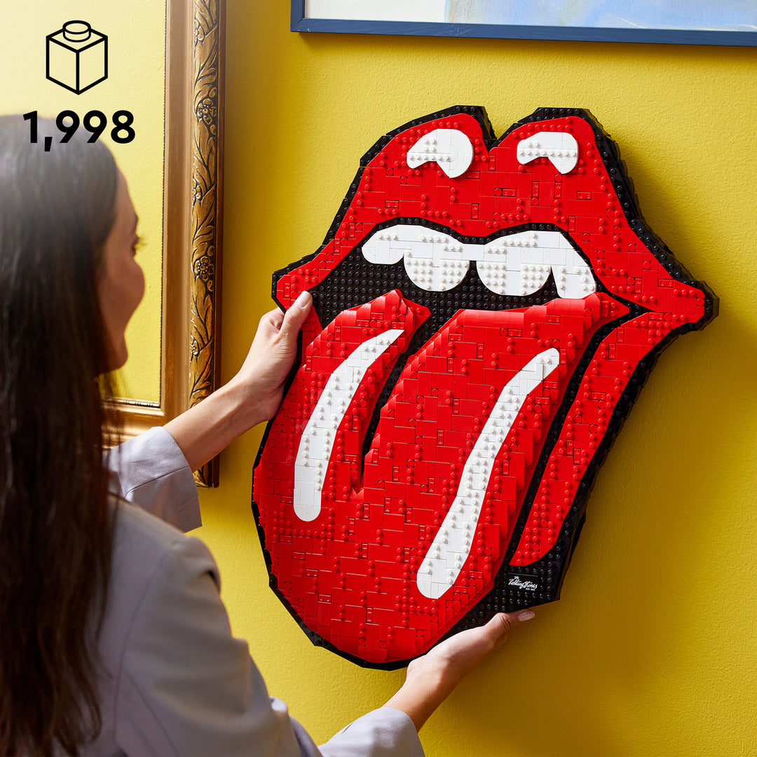 LEGO® Art The Rolling Stones DIY Wall Décor Set