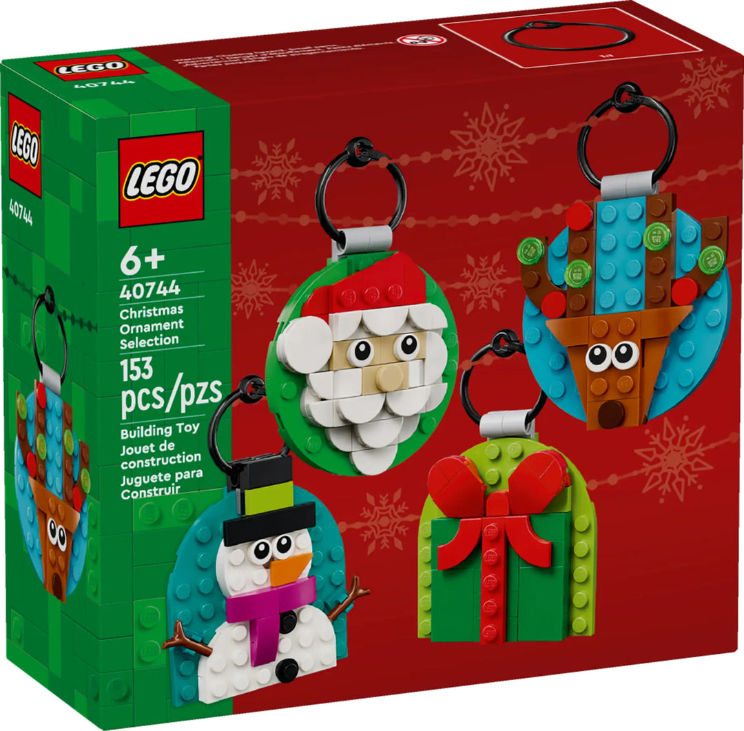 LEGO Christmas Ornament Selection