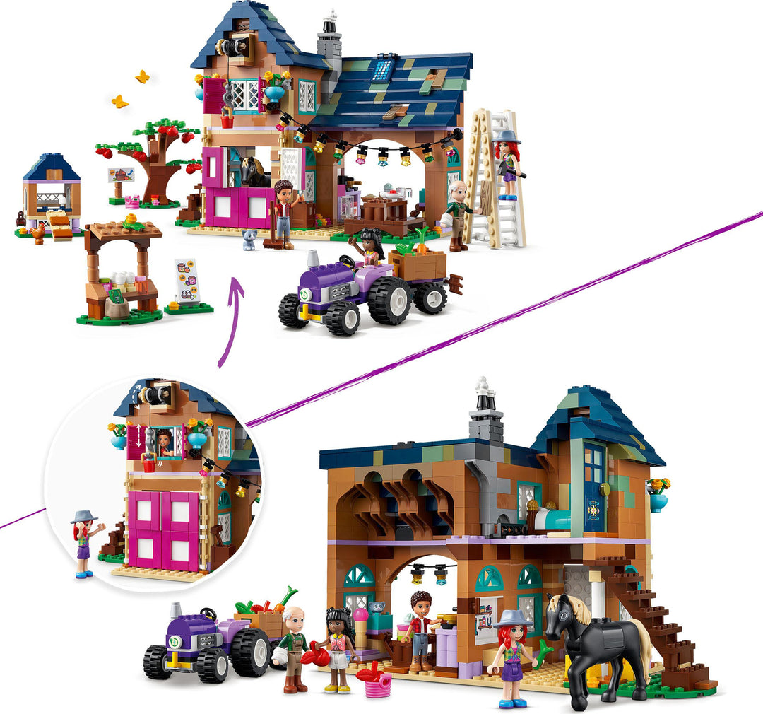 LEGO® Friends Organic Farm House Toy with Horse