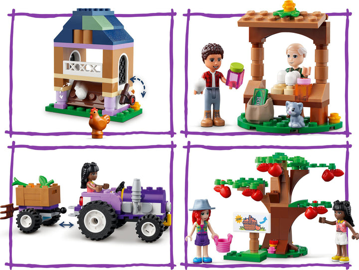 LEGO® Friends Organic Farm House Toy with Horse