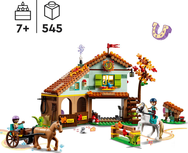 LEGO® Friends Autumn's Horse Stable Toy Set