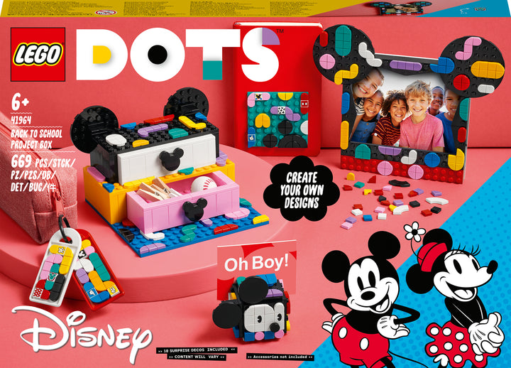 LEGO® DOTS Mickey & Minnie Back-to-School Box