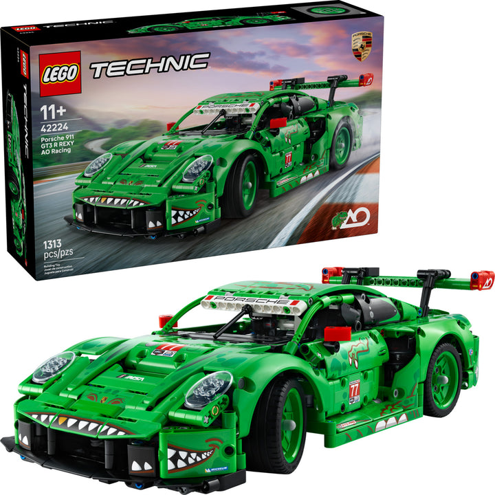 LEGO Technic: Porsche 911 GT3 R REXY AO Racing Car