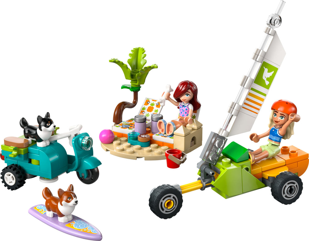 LEGO Friends: Surfing Dogs and Scooter Adventure