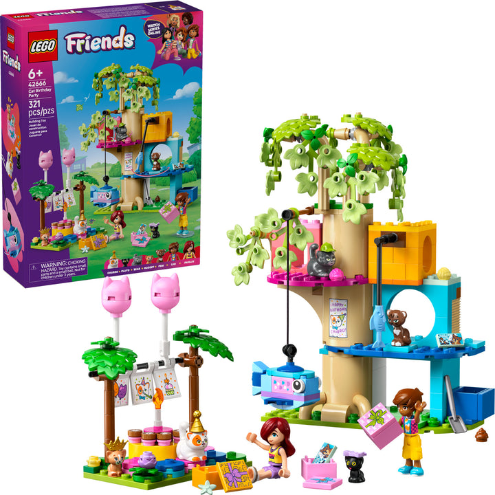 LEGO Friends: Cat Birthday Party & Tree House