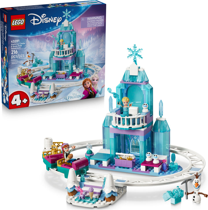 LEGO Disney Princess: Elsa's Ice Castle & Snow Ride Adventure
