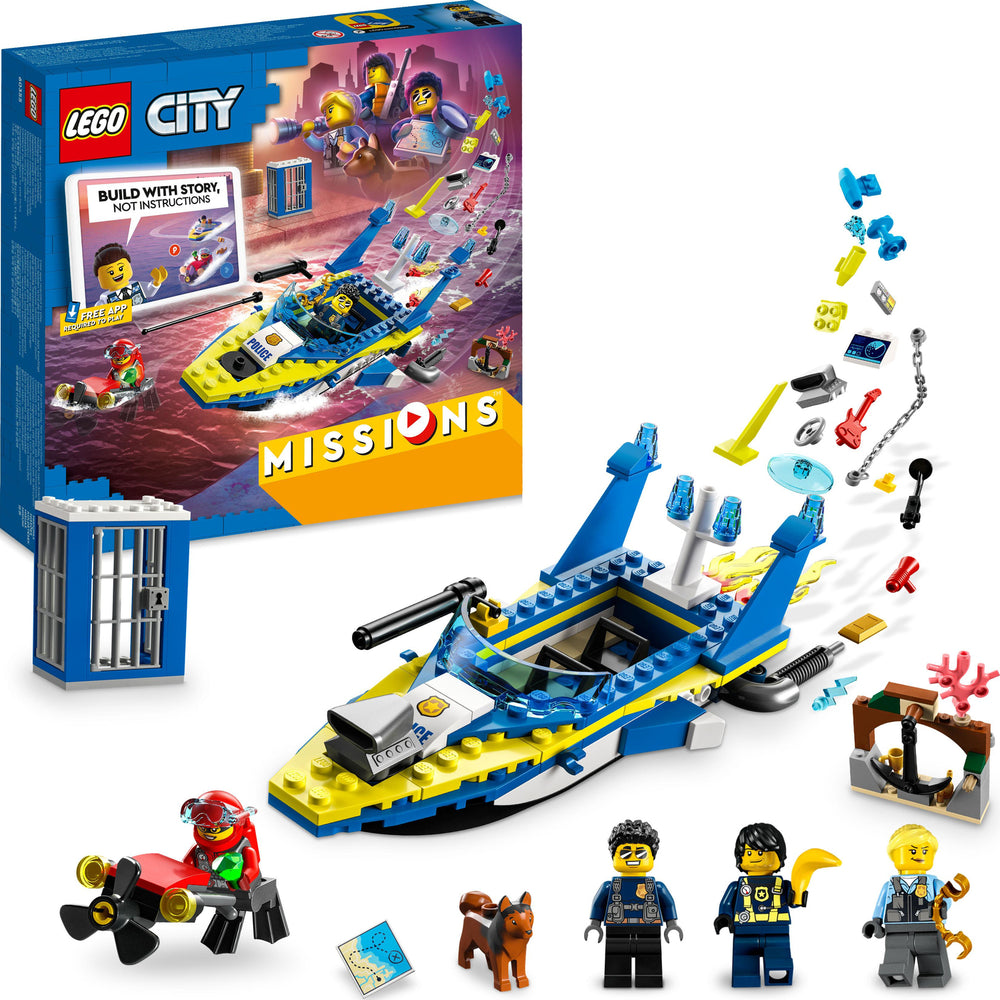 LEGO® City Water Police Detective Missions Set