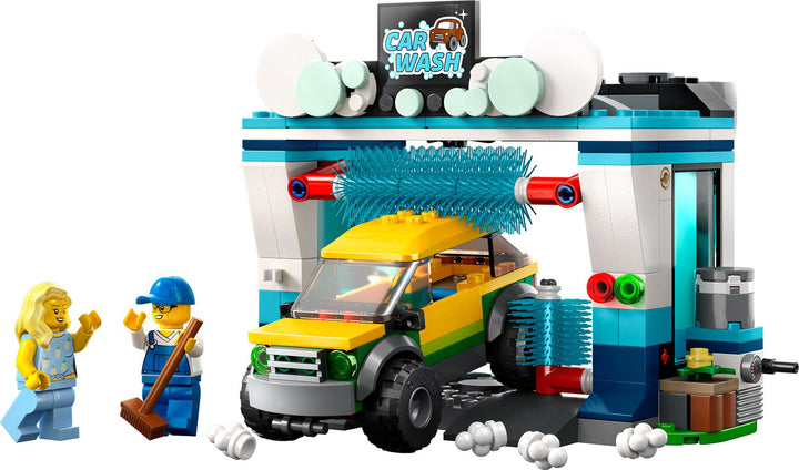 LEGO® City Carwash Vehicle Set with Toy Car