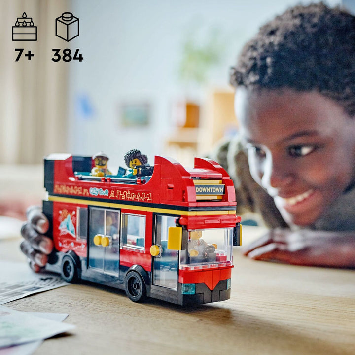 LEGO City Great Vehicles: Red Double-Decker Sightseeing Bus