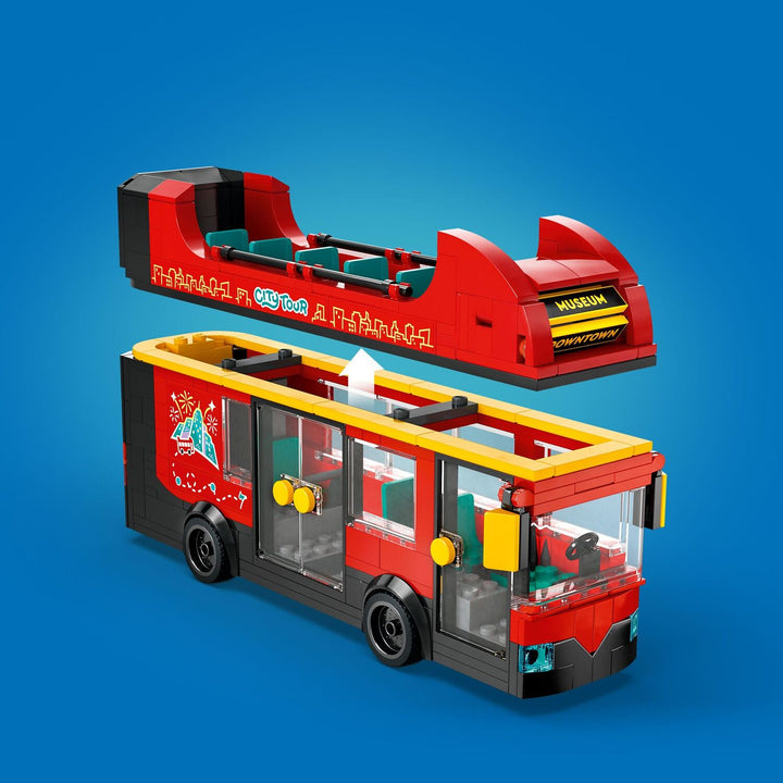 LEGO City Great Vehicles: Red Double-Decker Sightseeing Bus