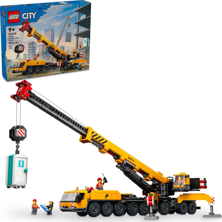 LEGO City Big Vehicles: Yellow Mobile Construction Crane