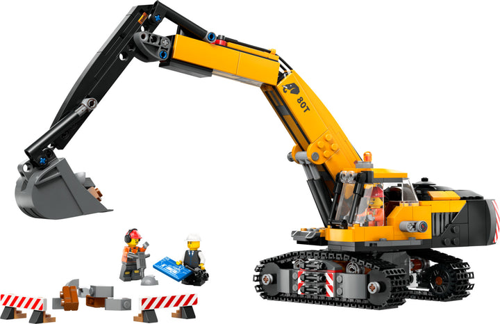 LEGO City Big Vehicles: Yellow Construction Excavator