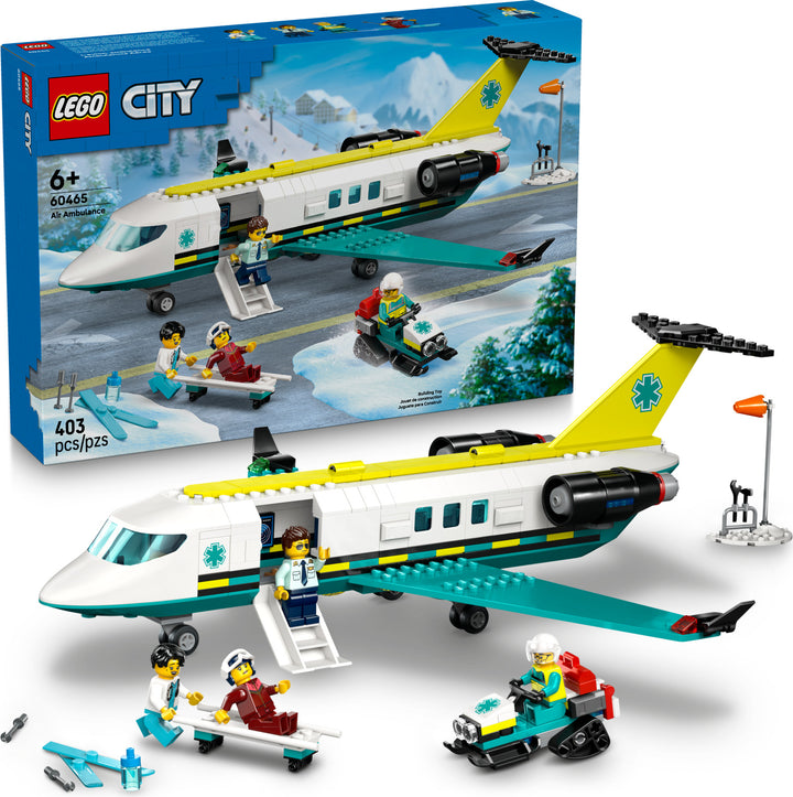 LEGO City Big Vehicles: Emergency Air Ambulance Airplane