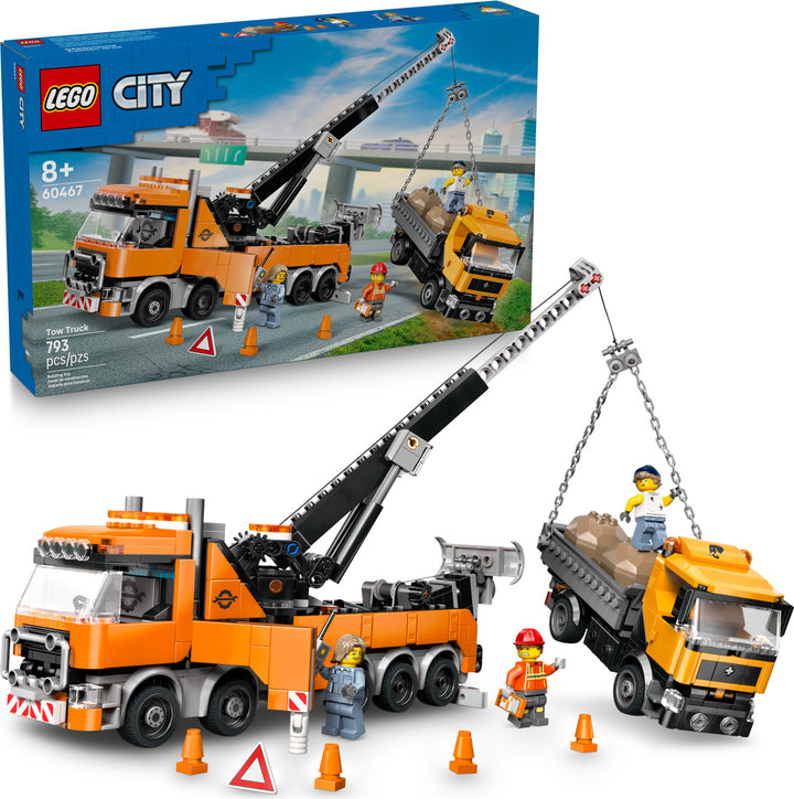 LEGO City Big Vehicles: Heavy-Duty Recovery Tow Truck with Crane