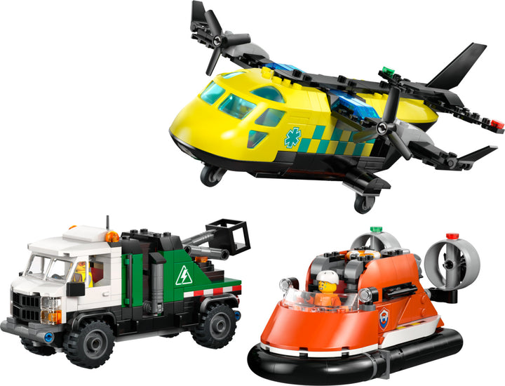 LEGO City Great Vehicles: Airplane, Service Truck & Hovercraft Remix