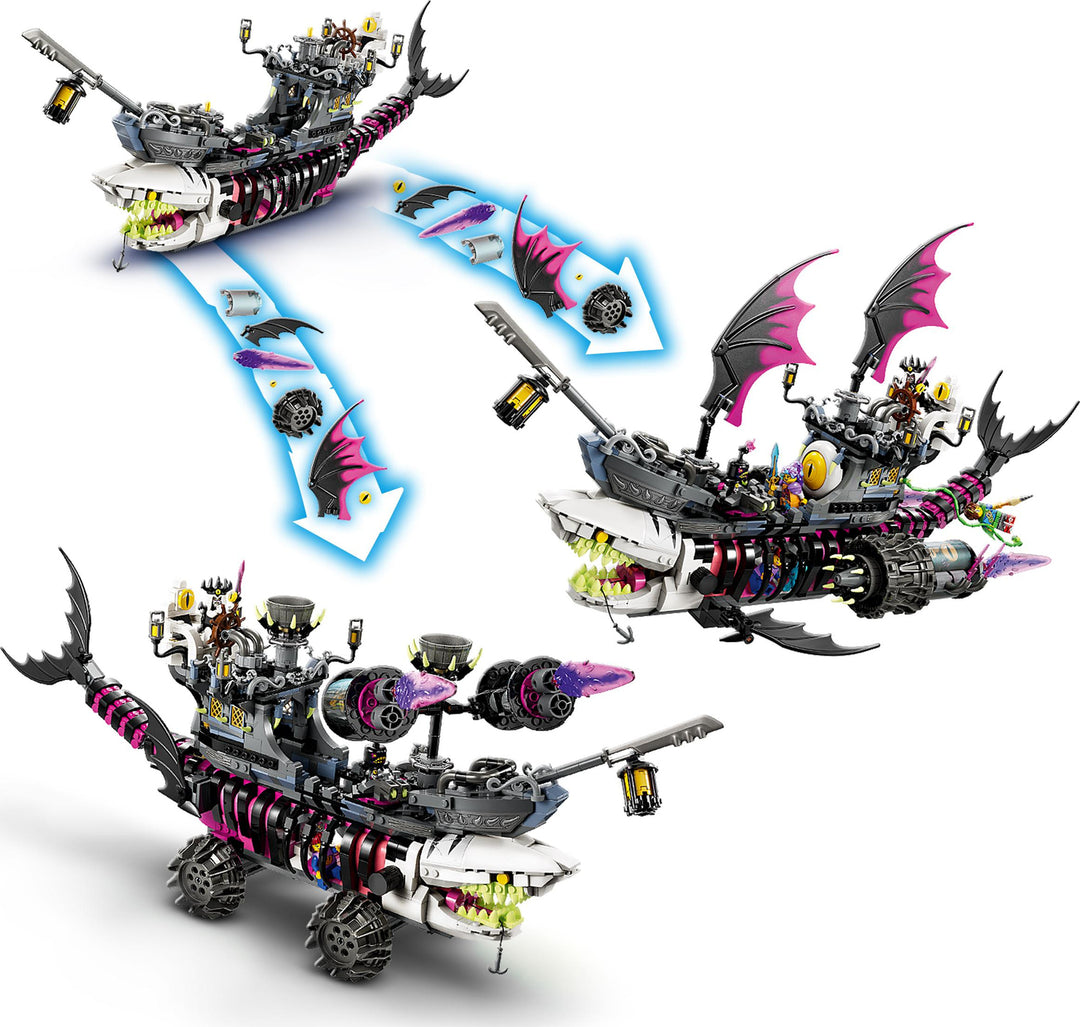 LEGO® DREAMZzz™ Nightmare Shark Ship Pirate Set