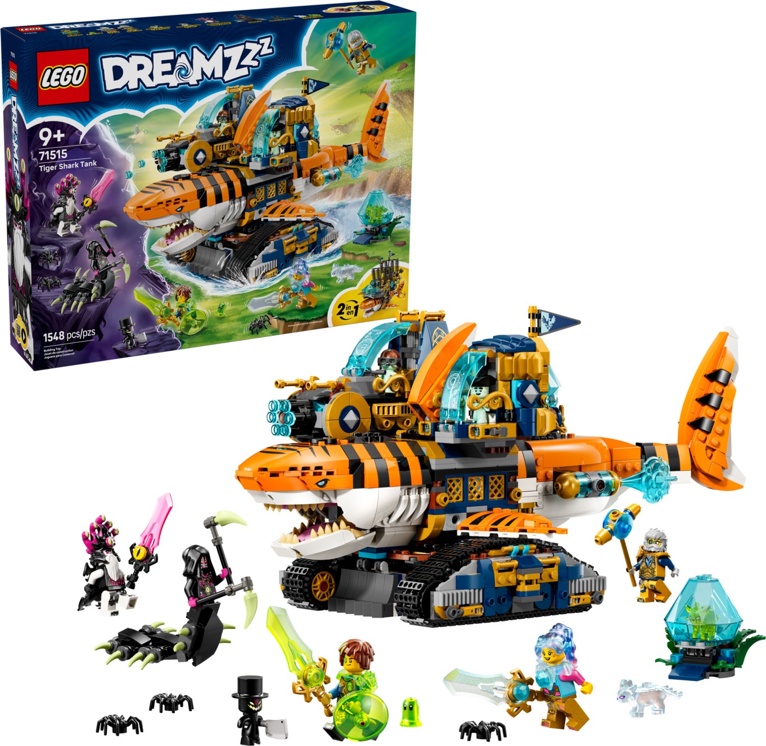 LEGO® Dreamzzz Tiger Shark Tank – Stevenson's Toys & Games