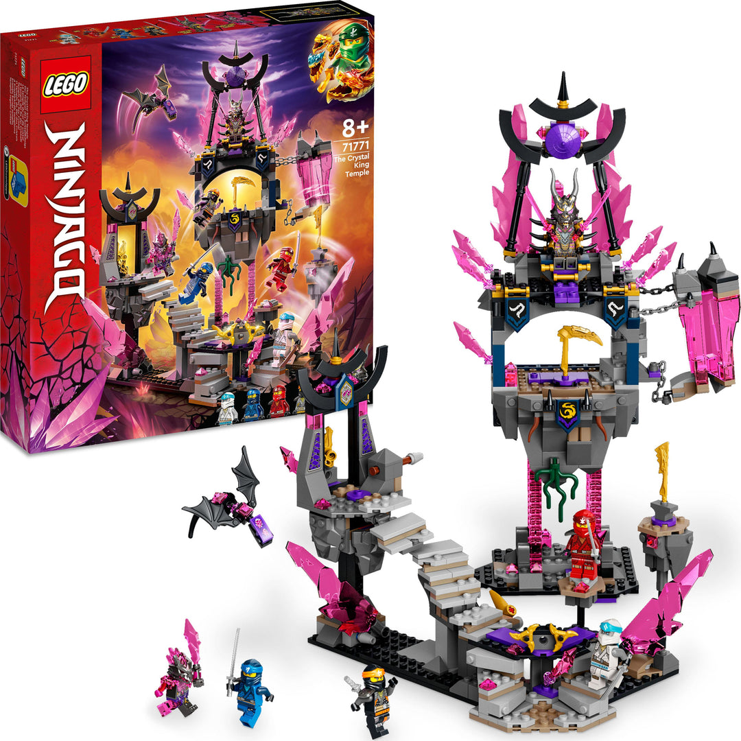 LEGO® NINJAGO The Crystal King Temple Playset