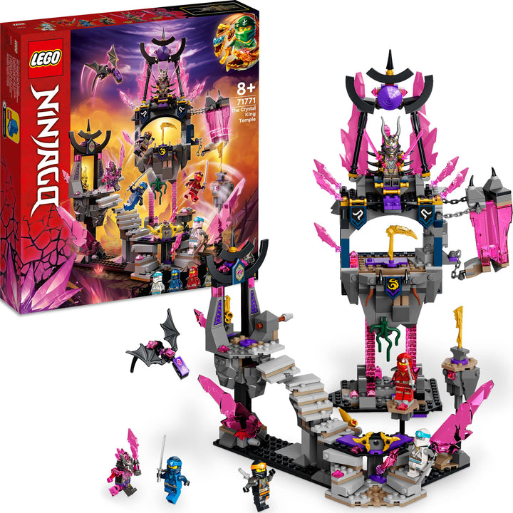 LEGO® NINJAGO The Crystal King Temple Playset