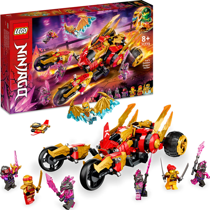 LEGO® NINJAGO Kai's Golden Dragon Raider Set