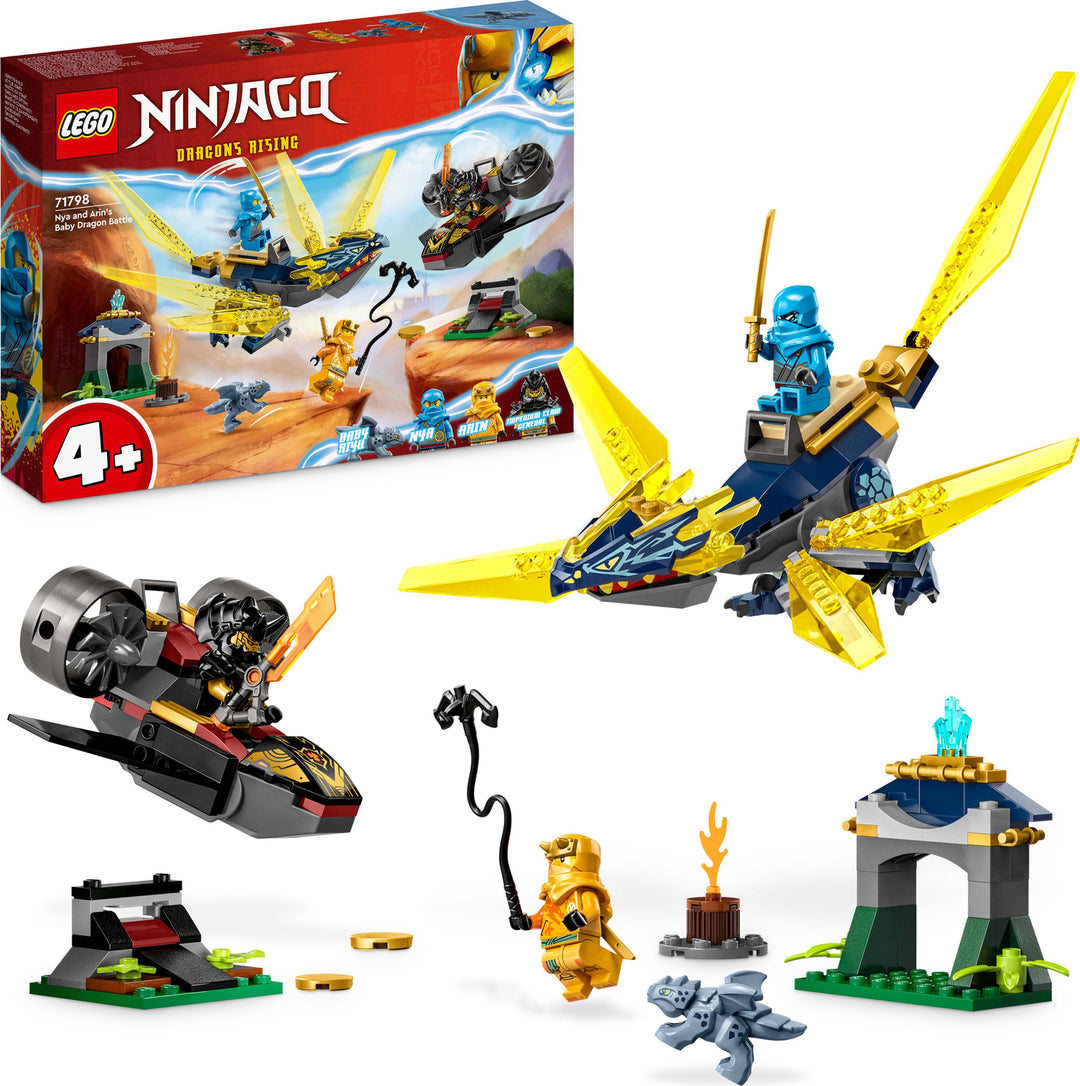 LEGO® NINJAGO® Nya and Arin's Baby Dragon Battle