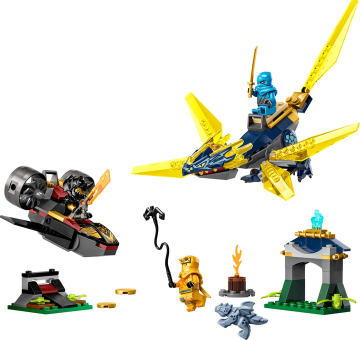 LEGO® NINJAGO® Nya and Arin's Baby Dragon Battle