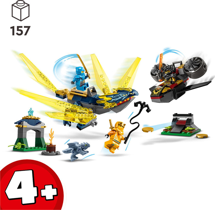 LEGO® NINJAGO® Nya and Arin's Baby Dragon Battle