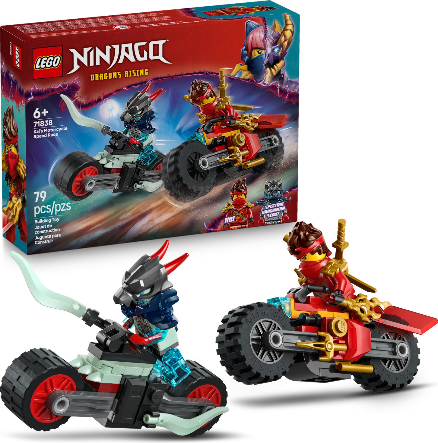 toy shop様 202501 LEGO® Ninjago: Kai's Motorcycle Speed Race – Stevenson's Toys & Games