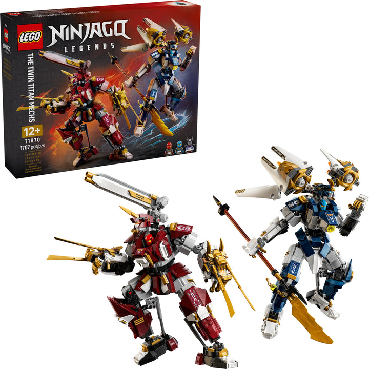 LEGO® NINJAGO® The Twin Titan Mechs