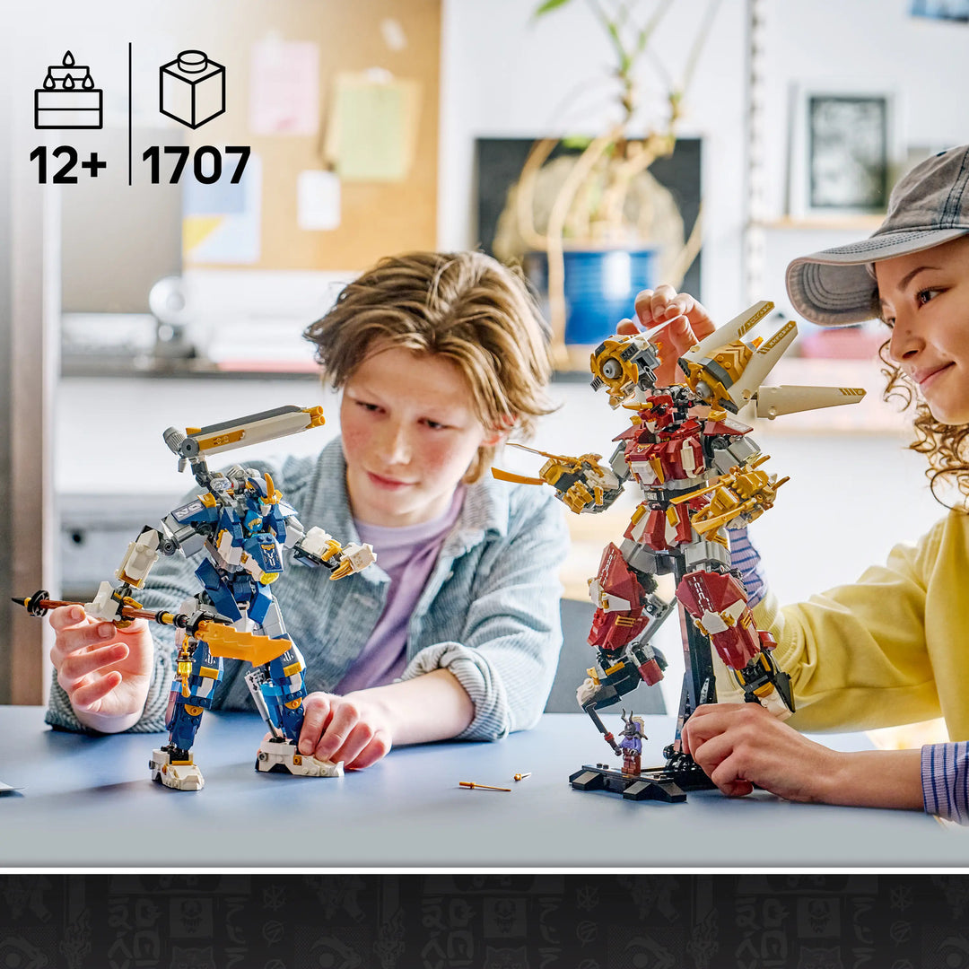 LEGO® NINJAGO® The Twin Titan Mechs