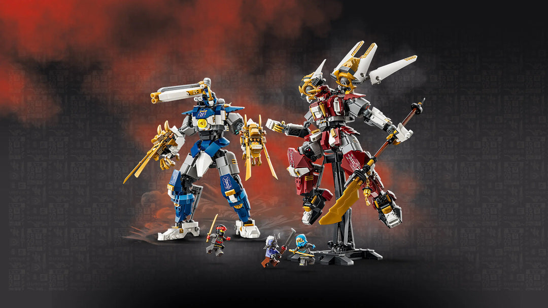 LEGO® NINJAGO® The Twin Titan Mechs