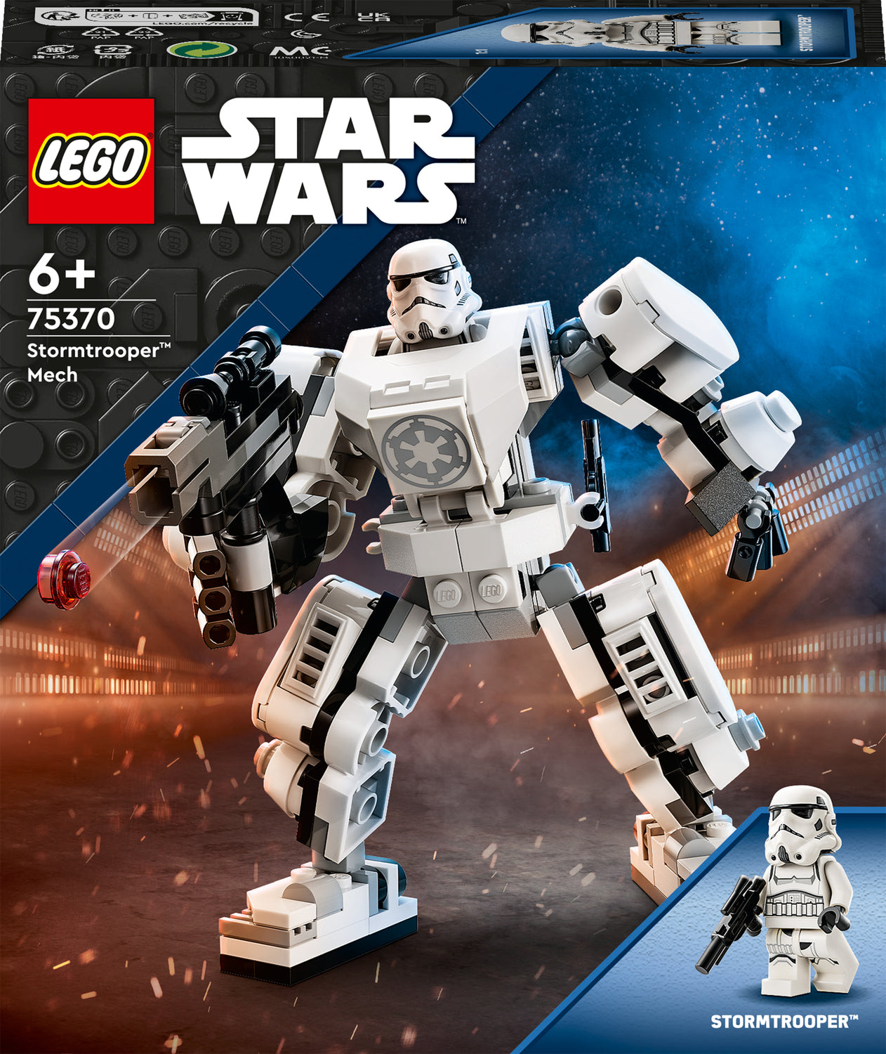 LEGO Star Wars Stormtrooper Mech Figure Set Stevenson s Toys