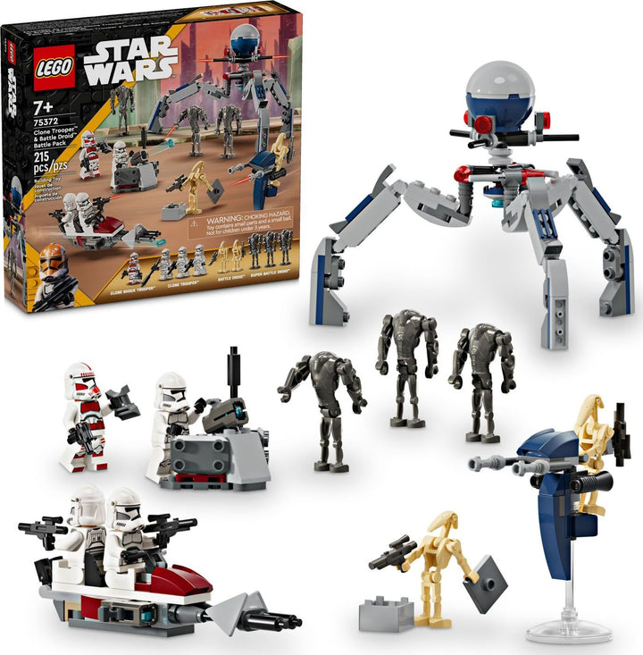 LEGO Star Wars: Clone Trooper™ & Battle Droid™ Battle Pack