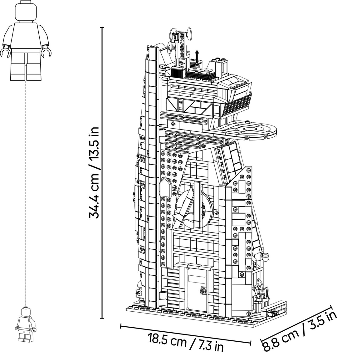 LEGO® ǀ Marvel Avengers: Doomsday New Avengers Tower