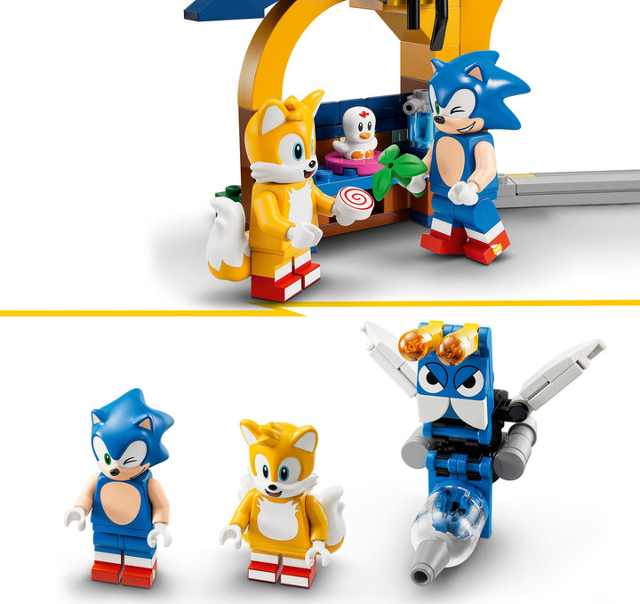 LEGO® Sonic the Hedgehog Tails’ Workshop and Tornado Plane