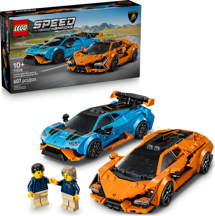 LEGO Speed Champions: Lamborghini Revuelto & Huracán STO