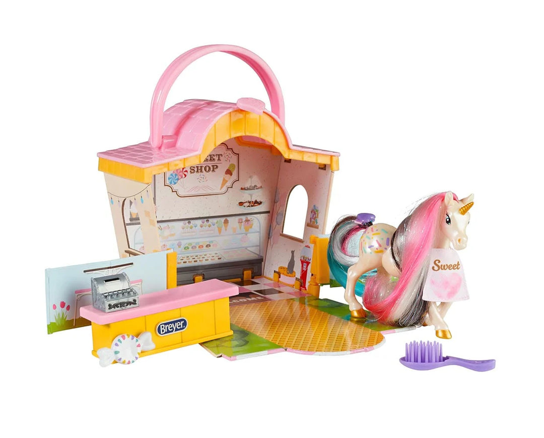Li'l Beauties Sweet Shop Unicorn Playset